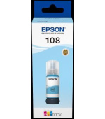 EPSON 108 EcoTank Light Cyan ink bottle