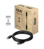 Club3D Kabel certifikovaný DisplayPort 1.2, 4K60Hz UHD (M/M), 3m, 30 AWG