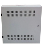 XtendLan 19" nástěnný vertikální rozvaděč 2U+4U 540x150, perforované dveře, šedý