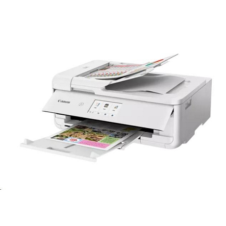 BAZAR - Canon PIXMA Tiskárna TS9551Ca white - barevná, MF (tisk,kopírka,sken,cloud), duplex - Rozbaleno (komplet)