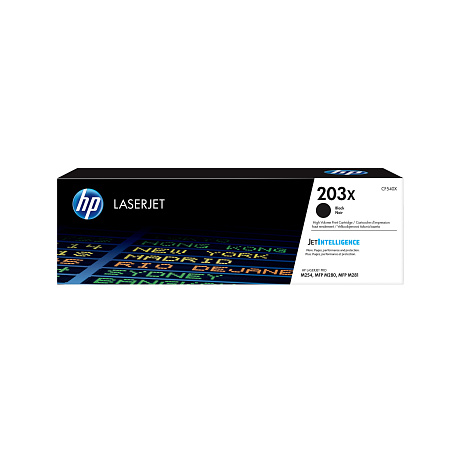 BAZAR - HP 203X High Yield Black Original LaserJet Toner Cartridge (3,200 pages) - Poškozený obal (Komplet)
