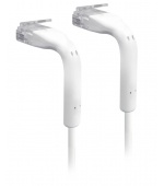 Ubiquiti U-Cable-PATCH-RJ45,Eth Patch Kabel, 0,1m (0,22m s konektory), Cat6, bílý