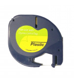 Xerox kompatibilní páska s DYMO 59422, 12mm x 4m, černý tisk / bílý podklad, LetraTag, plastová - ALLPRINT