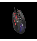 A4tech BLOODY W60 Max Mini, podsvícená herní myš, 12000 DPI, černá, USB