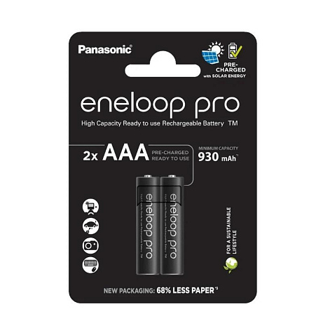 PANASONIC Eneloop pro Recharged AAA/930mAh (Blistr 2ks)