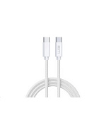 WG - Datový kabel Type-C na Type-C, 1 metr, 3 A, bílá