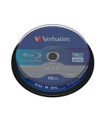 VERBATIM BD-R DL(10-pack)50GB/6x/spindle