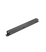 LANBERG 19" PANEL PRO SPRÁVU KABELŮ TYP A 1U ČERNÝ