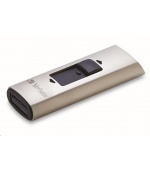 VERBATIM Flash Drive 128GB Store 'n' Go, SSD Vx400, USB 3.0, stříbrná