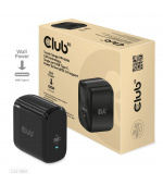 Club3D cestovní nabíječka PPS 65W GAN technologie, USB Type-C, Power Delivery(PD) 3.0 Support
