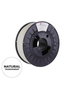 Tisková struna (filament) C-TECH PREMIUM LINE, PETG, transparentní, 1,75mm, 1kg