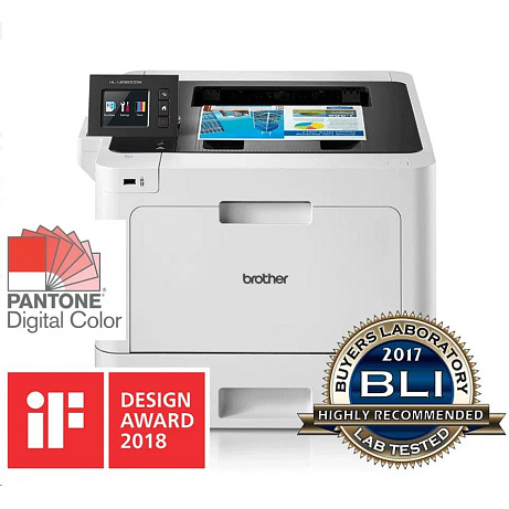 BAZAR - BROTHER tiskárna color laserová HLL-8360CDW- A4,31ppm, 2400x600, USB 2.0, LAN, WiFi, 250+50listů - open box
