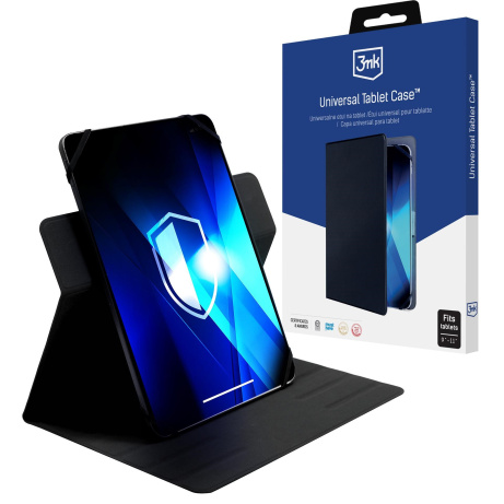 3mk ochranné pouzdro Universal Tablet Case pro tablety 9-11", Black