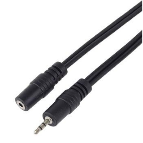PremiumCord Kabel prodlužovací Jack 2.5mm- Jack 2.5mm M/F 2m - 2.5mm stereo male 2.5mm stereo female -