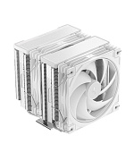 DEEPCOOL CPU Chladič AG620 G2 WH, 2x120mm, LGA1851, AM5, bílá