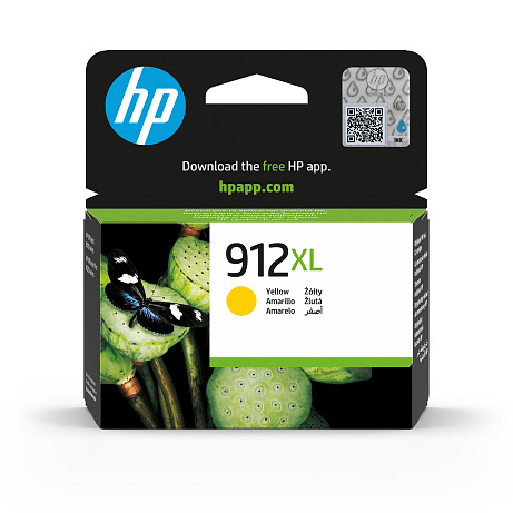 HP 912XL High Yield Yellow Original Ink Cartridge (700 pages)