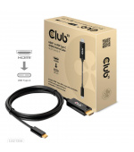 Club3D aktivní kabel HDMI na USB-C, 4K60Hz, 1.8m, M/M