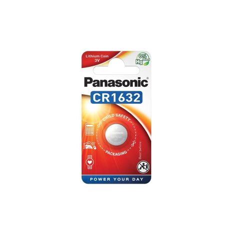PANASONIC Lithiová baterie (knoflíková) CR-1632EL/1B 3V (Blistr 1ks)