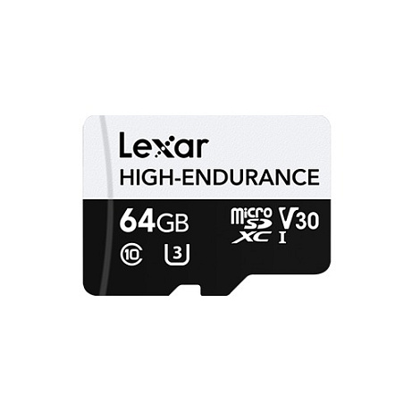 Lexar 64GB H-E microSDHC C10 A1