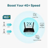 TP-Link Archer MR600 OneMesh WiFi5 router (AC1200, 2,4GHz/5GHz, 3xGbELAN,1xGbEWAN, 4G LTE, Cat6, 1xMicroSIM) - BAZAR