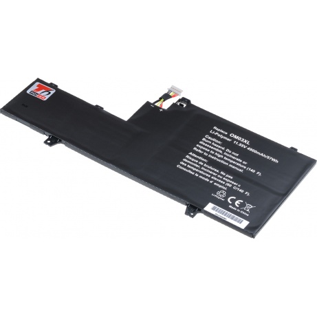 Baterie T6 Power pro HP EliteBook x360 1030 G2, 4900mAh, 57Wh, 3cell, Li-pol, type 1