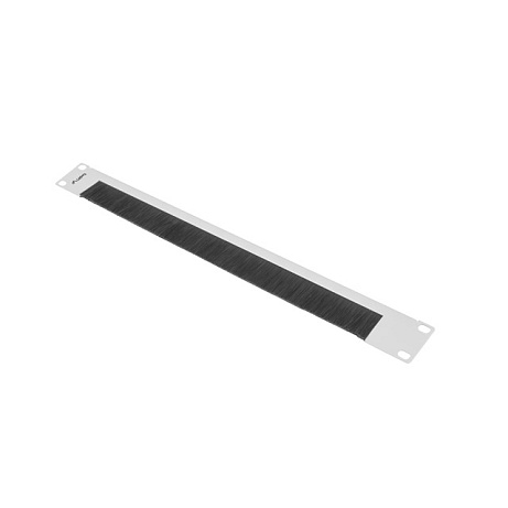 19" KARTÁČOVÝ PANEL 1U AK-1103-S ŠEDÝ LANBERG