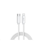 WG - Datový kabel Lightning MFi na Type-C, 2 metry, bílá