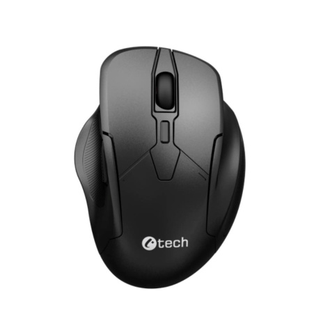 C-TECH Myš WLM-17, Bezdrátová, černá