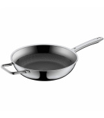 WMF Profi Resist vysoká pánev, 28cm, ruční mytí, nerezová ocel 18/10, hliník, chromová ocel