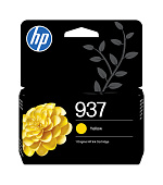 HP 937 Yellow Original Ink Cartridge (800 pages)