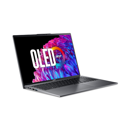 ACER NTB Swift Go 16 (SFG16-72-598D),Core Ultra 5 125U,16"WQXGA+,16GB,512GB SSD,Intel Graphics,W11H,Gray
