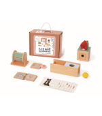 Sada montessori hraček pro miminka 7–12 měsíců - edukativní box