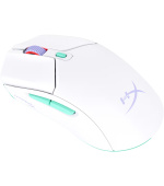 HyperX Pulsefire Haste 2 Core/Herní/Optická/12 000 DPI/USB+BT/Bílá