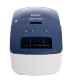 BROTHER tiskárna štítků QL-600B - 62mm, 71mms, termotisk, USB, SOHO Tiskárna Štítků