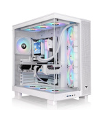 THERMALTAKE Case View 380 XL TG ARGB, ATX, Průhledná bočnice, 4x 120mm ARGB Fan, bílá