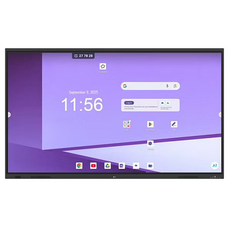 86" LG LED 86TR3DQ-B - UHD,400cd, Android 14,16/7