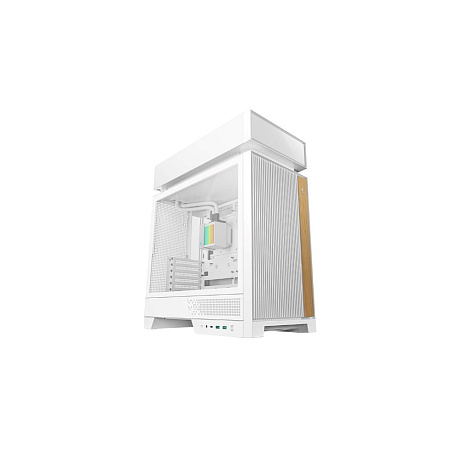 DEEPCOOL Case CL6600 WH, ATX, Průhledná bočnice, vodní chlazení, bílá