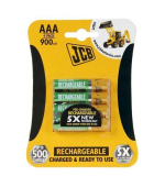 JCB RTU NiMH AAA/R03, 900mAh, přednabitá, blistr 4 ks