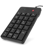 C-TECH klávesnice numerická KBN-01, 23 kláves, USB slim black