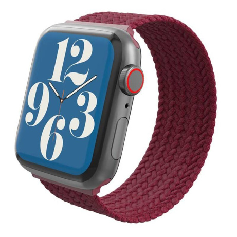 ZAGG GEAR4 Řemínek pro Apple Watch 45/44/42mm SM červená