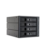 CHIEFTEC SATA/SAS Backplane CBP-3141SAS, 3 x 5.25" bays for 4 SAS/S-ATA HDDs, Hot-Swap, full aluminium