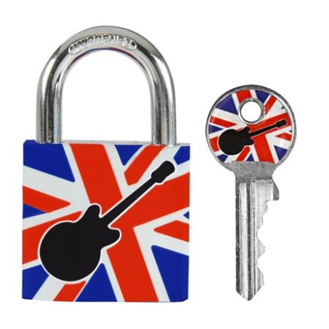 Master Lock Visací zámek z pevného hliníku 3430EURDGUITAR - 30mm