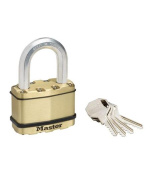 Master Lock Mosazný visací zámek - Excell - 64mm