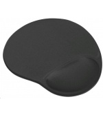 TRUST Podložka pod myš Bigfoot Gel Mouse Pad, černá, gelová