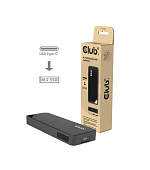 Club3D Externí box pro M.2 NVMe SSD s ventilátorem, USB4 40Gbps
