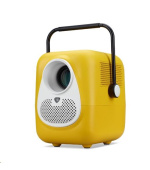 AOpen Projektor QF23s Smart LED,FHD,250 ANSI,1000:1,30000h,HDMI,USB,Repro,Wifi,Yellow