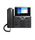 Cisco CP-8861-3PCC-K9=, VoIP telefon, 10line, 2x10/100/1000, 5" displej, Wi-Fi, Bluetooth, 2xUSB, PoE