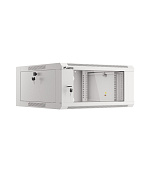 LANBERG RACKOVÁ SKŘÍŇ 19" NÁSTĚNNÁ 4U 600 RYCHLÁ MONTÁŽ (PLOCHÉ BALENÍ) ŠEDÁ