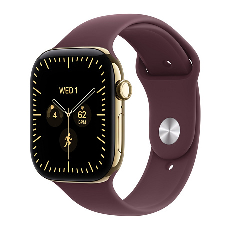 WATCH S12 Cell 46 Rad.Gold T.C/Burgundy S.B-SM