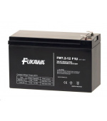 Baterie - FUKAWA FW 7,2-12 F1U (12V/7,2 Ah - Faston 187), konektor - 4.8mm, životnost 5let